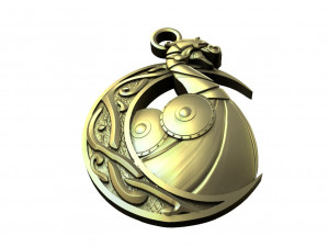 Viking ship pendant 3D printmodel