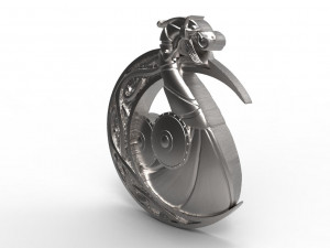 Viking ship pendant 3D printmodel