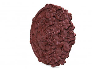Mandala flowers CNC 3D Print Model