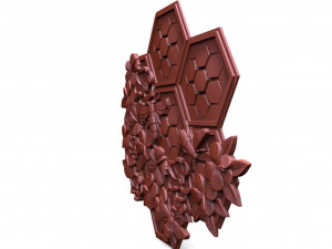 Bee honeycomb CNC Model Cetak 3D
