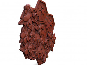 Bee honeycomb CNC Model Cetak 3D
