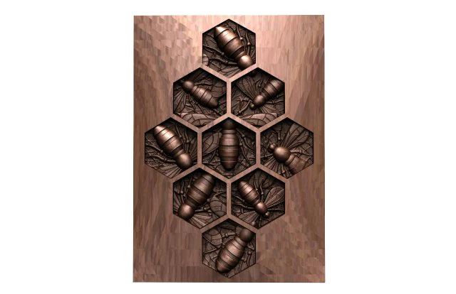 Bee CNC 6 3D Print Model .c4d .max .obj .3ds .fbx .stl .blend 