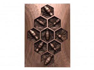 Biene CNC 6 3D Druckmodell