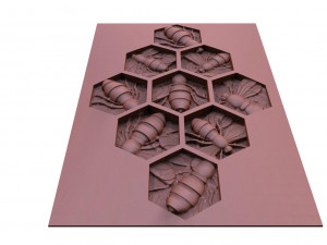 Bee CNC 6 Modèles 3D en vedette
