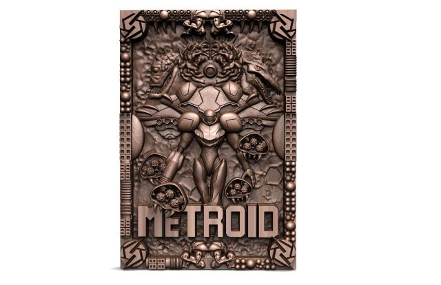 Metroid Samus CNC 3D 打印模型 .c4d .max .obj .3ds .fbx .stl .blend 