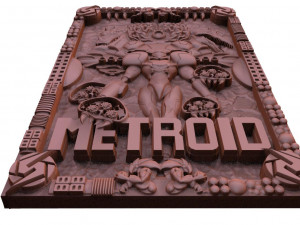 Metroid Samus CNC 3D 打印模型