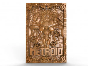 Metroid Samus CNC 3D Print Model