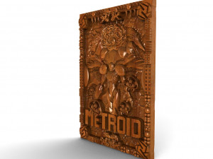 Metroid Samus CNC 3D 打印模型
