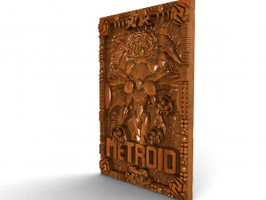 Metroid Samus CNC 3D Print Model