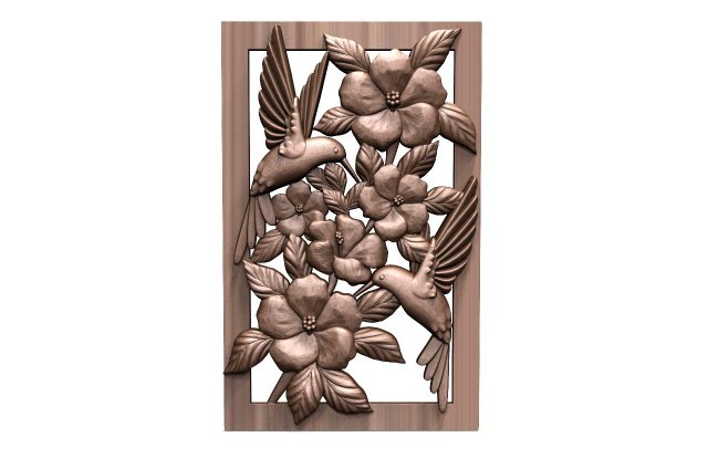 Hummingbird CNC Modèles 3D en vedette .c4d .max .obj .3ds .fbx .stl .blend 