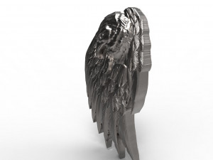 Eagle pendant 7 Model do druku 3D