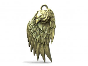 Eagle pendant 7 3D Print Model