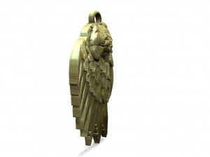 Eagle pendant 7 Model do druku 3D