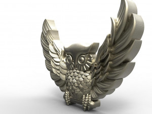 Owl pendant 5 3D Print Model