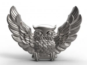 Owl pendant 5 3D Print Model