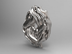 Horses pendant Modèles 3D en vedette
