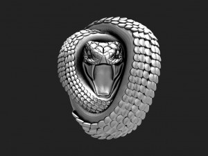 Snake pendant 3D 프린트 모델
