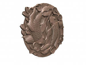 Fishes CNC Modello di stampa 3D