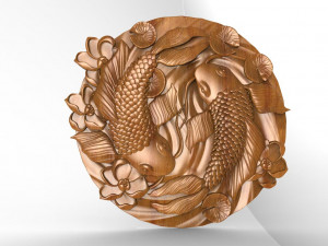 Fishes CNC Modello di stampa 3D