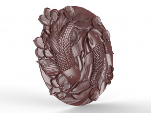 Fishes CNC Modello di stampa 3D