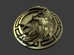 Grim reaper pendant 3D Print Model
