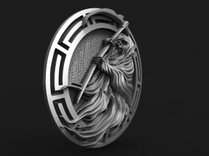 Grim reaper pendant Model do druku 3D