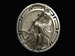 Grim reaper pendant Model do druku 3D