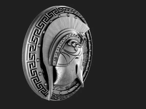 Spartan pendant 10 3D Print Model