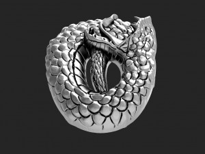 Snake pendant 3D Принт Модель