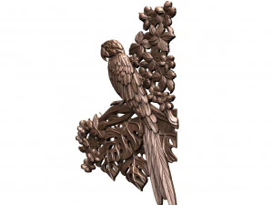 Macaw CNC 3D Print Model