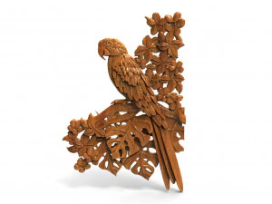 Macaw CNC 3D Print Model