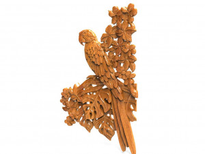 Macaw CNC 3D 프린트 모델