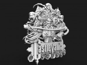 Castlevania Simon CNC 4 3D Print Model