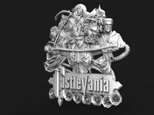 Castlevania Simon CNC 4 3D Print Model