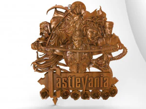 Castlevania Simon CNC 4 3D Print Model