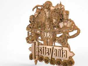 Castlevania Simon CNC 4 3D Print Model