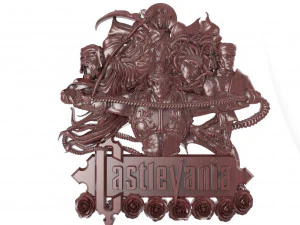 Castlevania Simon CNC 4 3D Print Model