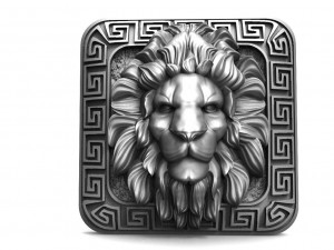 Lion pendant 3D Baskı Modeli