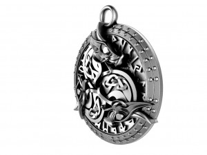 Viking pendant 3D 프린트 모델