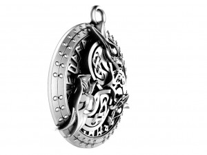 Viking pendant 3D 프린트 모델