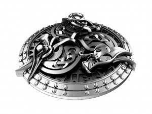 Viking pendant 3D 프린트 모델