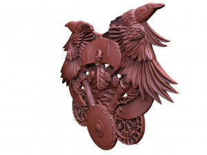 Viking Ship CNC 231 3D Print Model