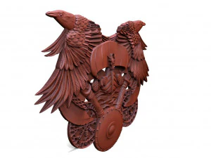 Viking Ship CNC 231 3D Print Model