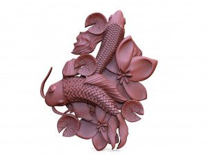 Fishes CNC 23 2 3D Print Model