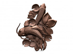 Fishes CNC 23 2 3D Принт Модель