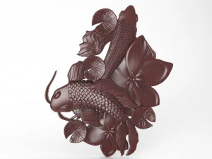 Fishes CNC 23 2 3D Print Model