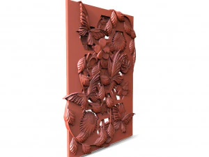 Flowers CNC 3D Print Model