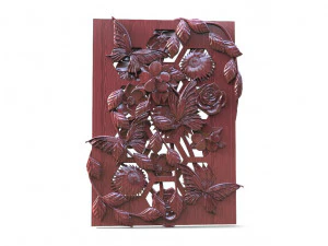 Flowers CNC 3D Print Model