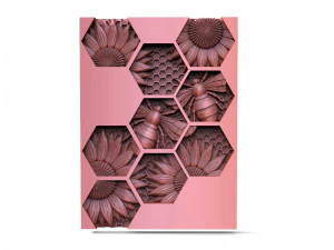 Abelha cnc 232 Modelo de Impressão 3D