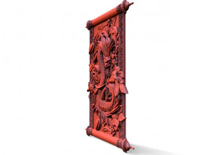 Chinese dragon CNC 3D Print Model